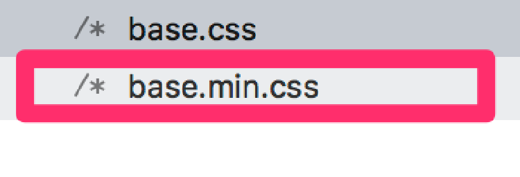 Sublime Text 3 CSSminファイル